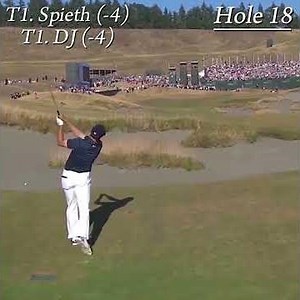 The ending to Jordan Spieth’s 2015 US Open victory at Chambers Bay! #usopen #fyp #livgolf #pga #golf