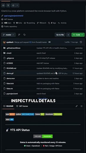 CineCLI: a cross-platform movie browser for the command line