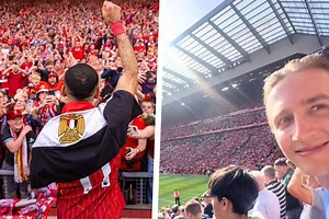 'Never heard an atmosphere like it' - Spurs fans wowed by Anfield