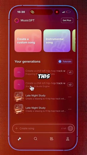 Create mind blowing music using this amazing app #ai #music #ytshorts