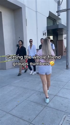 51K views · 19 reactions | Getting the whole friend groups numbers ‍ #funny #comedy #pranks #rizz #beverlyhills | Jessica Palmadessa | Facebook