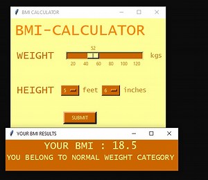 Simple BMI Calculator In Python With Source Code - Source Code & Projects