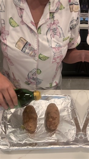 Delicious Steak and Baked Potatoes Dinner at Home