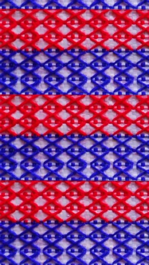 Beautiful Plastic & Wool Thread Aasan Embroidery Art 🪡✨ | Handmade Design #Embroidery #Handmade