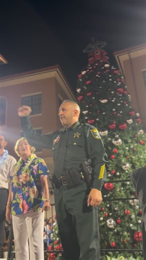 Coconut Point Parade & Christmas Tree Lighting was yet another HUGE success this year! Thanks for having us, Lee County! We hope you have the best holidays!💚🎄 | Lee County Sheriff's Office