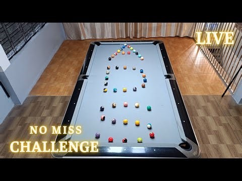 Letter ADS Pool Challenge With 45 Balls | Live