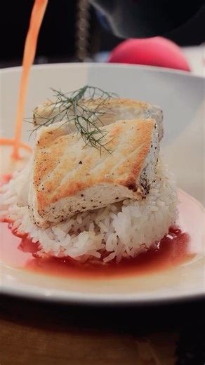 The table is set for something special this Valentine’s Day.❣️ Seared Halibut— Jasmine Rice, Saffron-Tomato Broth, Fennel 📣 Can’t make it on Valentine’s Day? Enjoy our Valentine’s Features— Available February 12, 13, 14 & 15. Save your seat, reservations are filling up fast! View Valentine‘s Features Valentine’s Day Menu— linktr.ee/junipergrill | Juniper Grill