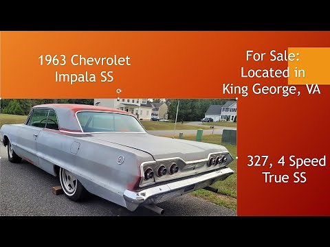 1963 Chevrolet Impala SS (sold 2/27/23)