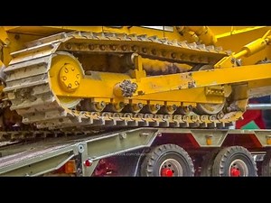 HUGE RC truck heavy load & R/C dozer working hard!