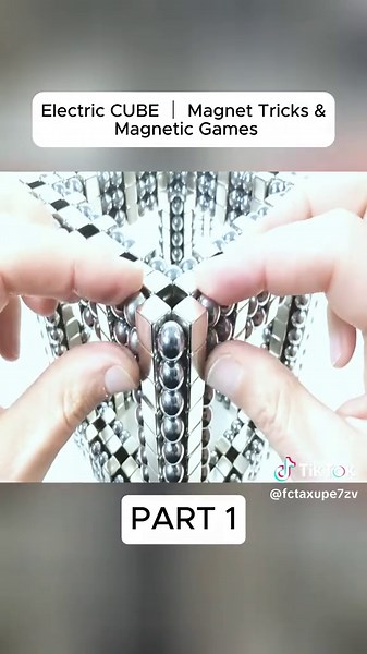 Magnetic Games and Tricks with Electric CUBE