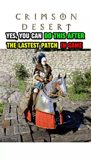 CRIMSON DESERT - YES, YOU CAN DO THIS AFTER LATEST PATCH