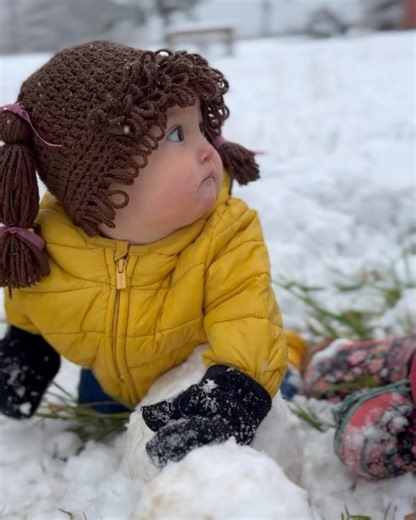 292K views · 10K reactions | Braelyn loves eating snow! She builds her first snowman…and then destroys him again and AGAIN…before a big fight breaks out at the END! ⛄️ | Plant Based Gabriel | Facebook
