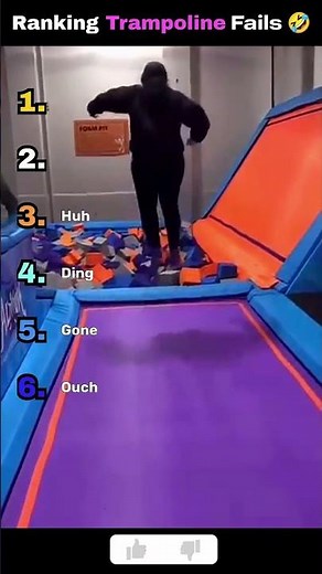 Ranking the MOST PAINFUL Trampoline Fails #1 is INSANE