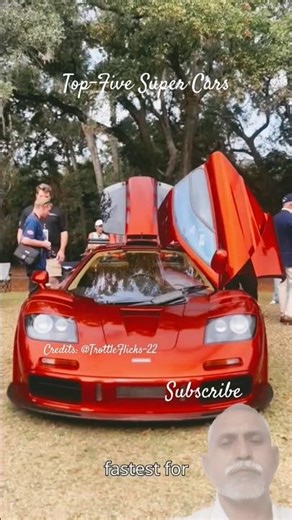 Top Five Super Cars #luxury #sportscar #supercars