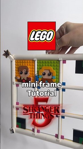 LEGO Stranger Things 5 MOC Tutorial Derek 🎮🖕🏼#legostrangerthings #legomoc #legotutorial