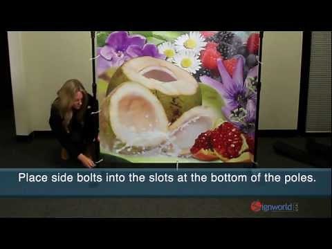 Telescopic Banner Stand (Step & Repeat)