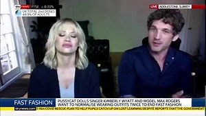 25K views · 60 reactions | "We need to lead by example and make some serious changes." Pussycat Dolls singer Kimberley Wyatt and her husband, model Max Rogers are lifting the lid on the celebrity fast fashion culture and have called for it to come to an end. https://news.sky.com/ | Sky News | Facebook