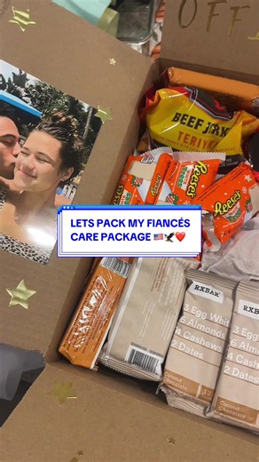 let’s pack my man’s care package #military #navy #fiancé💍 | packing