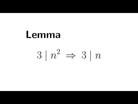 How to Prove: If 3 divides n^2, then 3 divides n.