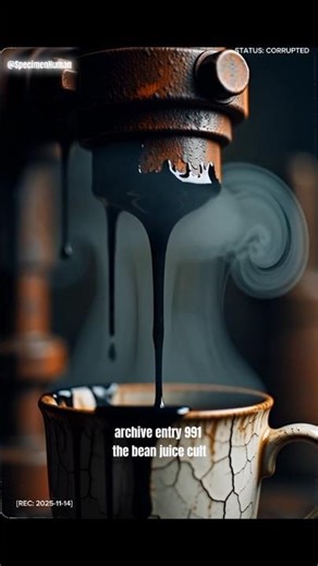 The Cult of the Dirty Bean Water #shorts #scifi #coffee