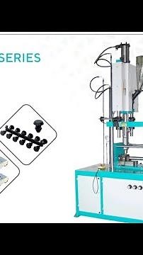 Vertical Plastic injection moulding machine semi Auto