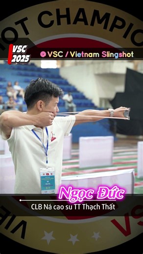 NÁ THỦ NGỌC ĐỨC - CLB NÁ CAO SU THỂ THAO THẠCH THẤT HÀ NỘI - GIẢI VSC| #nacaosu #slingshot #reviewná
