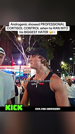 Androgenic Shows Expert Cortisol Control in Confrontation