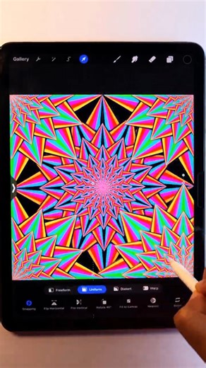 Rate this Pattern✨#trippyvisuals4k #trendingshorts