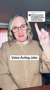 Here are some places to explore for voice-acting jobs. Companies include VoiceJockeys.com, BunnyStudio (not currently accepting applications), Voice123, Backstage, ACX, Voices, and FreeUp. For more job leads like these, head to The Work at Home Woman. https://www.theworkathomewoman.com/voice-over-acting-jobs/ | The Work at Home Woman | Facebook