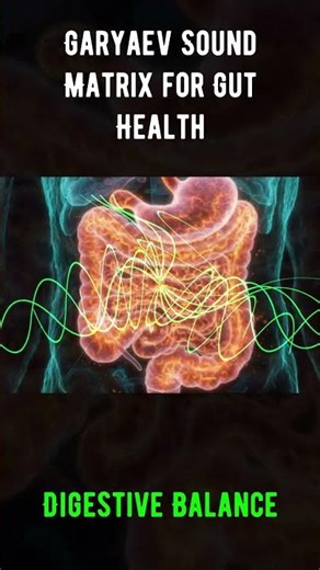 Garyaev Sound Matrix for Gut Health #HealingFrequencies#SoundTherapy