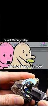 cwek vs gugel map🗿 #fypyoutube #shorts #tekotok