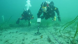 P8X Metal Detector - Training exercise for finding buried ammunition