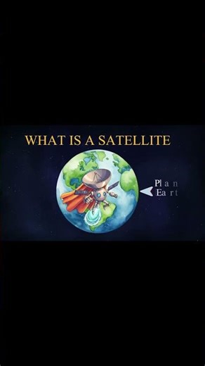 Learn About Satellites! Natural vs. Artificial 🚀