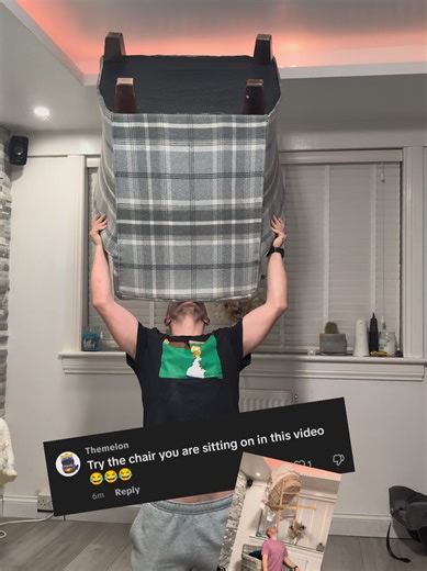 Mastering Balance with a Heavy Chair Challenge