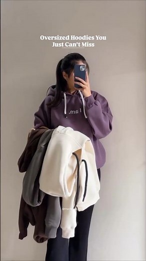 Oversized Hoodies You Just Can’t Miss ❄️ | Must-Have Winter Sweatshirts 🔥 #sweater #winterspecial