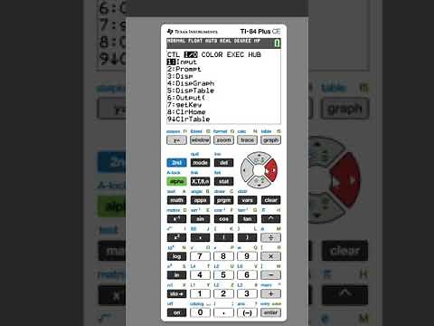 TI-84 Slope Formula ACT/SAT Calculator Programs