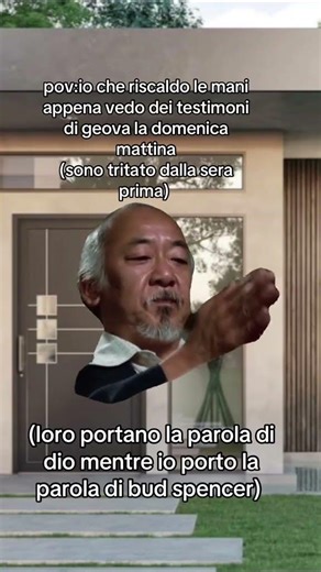 I warm my hands as soon as I see Jehovah's Witnesses on Sunday morning 😁: