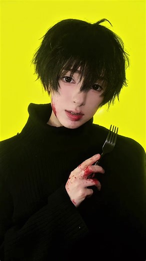 #ZENO !fake blood! butcher vanity is literally a soundtrack to zeno remake wdym. #tsuginoharu #zenoremake #marutoku #cosplay