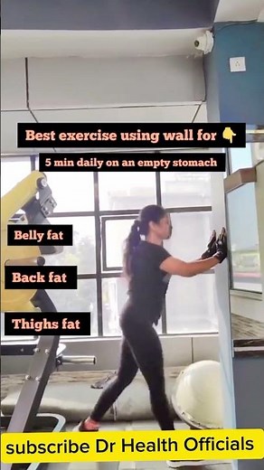 Best Exercises using well for 5 minutes for reduce Bally Fat with Empty stomach Dr Health Officials