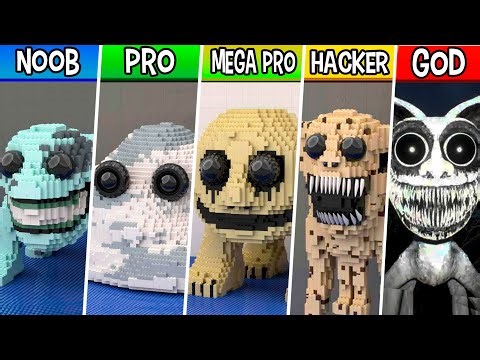 LEGO ALL Characters in ZOONOMALY (Compilation №6) : Noob, Pro, HACKER! / (ZOONOMALY)