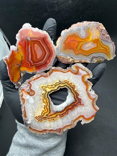 Laguna Agate Slabs - Polished High Grade Mexican Banded Agate Displays - Etsy