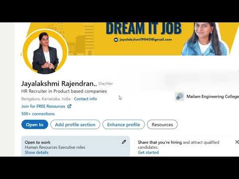 How to Build a Strong LinkedIn Profile That Attracts Recruiters | Job Search Strategy 2026