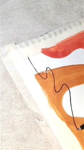 Alphabet Challenge - A for Abstract Art 🖌️ | Easy & Creative Painting Idea