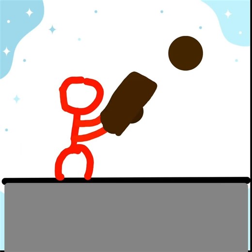 If Stickman Plays Cricket #animation #stickman