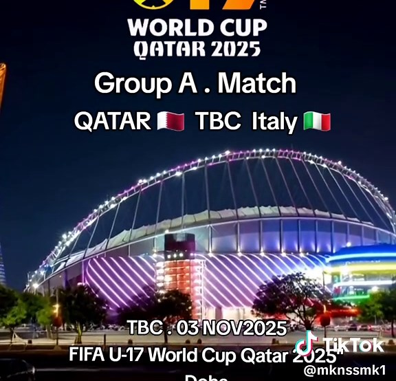 FIFA U-17 World Cup Qatar 2025: Group A Match 1