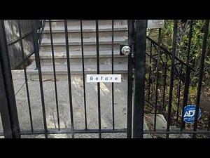 Chicago Locksmiths Lock Replacement on Gate in Chicago Residence | 312-878-2715