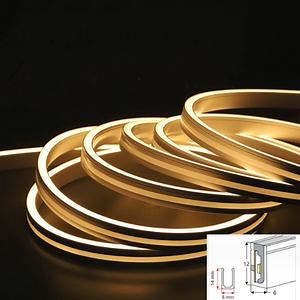 [Hot Item] 0612 Side Light Emitting Surface 120LEDs/M 5m 60W IP67 Silicone Neon Light