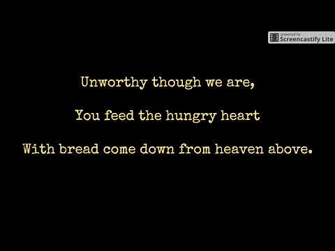 Miracle of Grace (Bread of Life)- Curtis Stephan- Lyrics