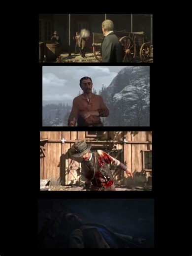 The most memorable deaths in Redemption🤔#rdr2#redemption#