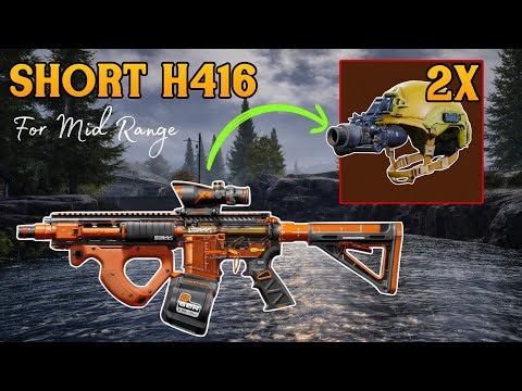 Small Barrel H416 + M995 in Forbidden Farm 🔥 | Arena Breakout